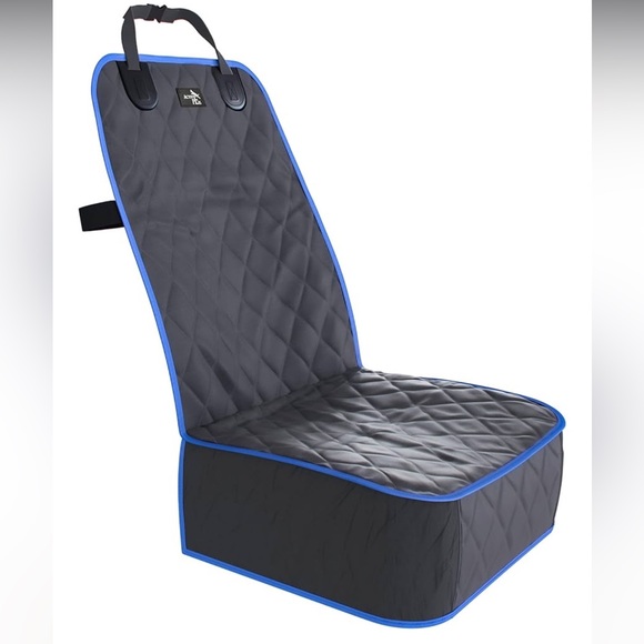 Active Pets Front Dog Car Seat for All Cars Waterproof ALL BLACK - Picture 1 of 6